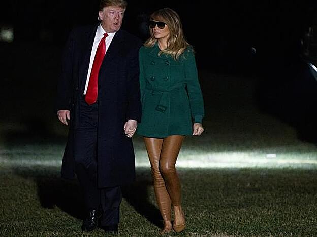 Otra de las tendencias del momento a la que la Primera Dama ya se ha unido con este último 'look'.