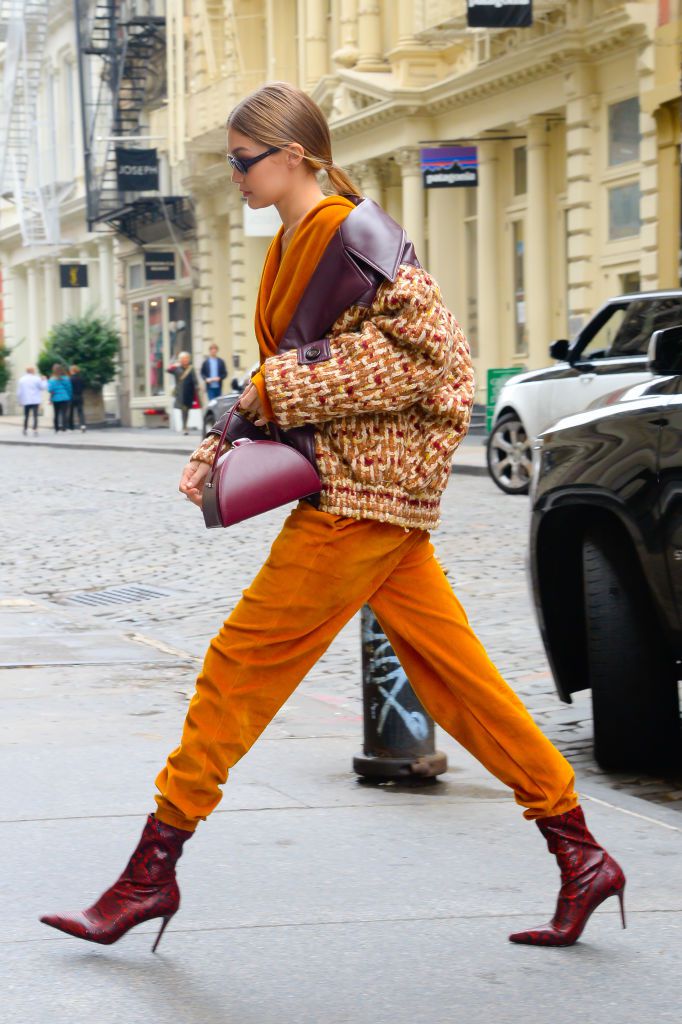 Gigi Hadid las mostró hace un par de meses, y el modeo se agotó a las pocas horas.