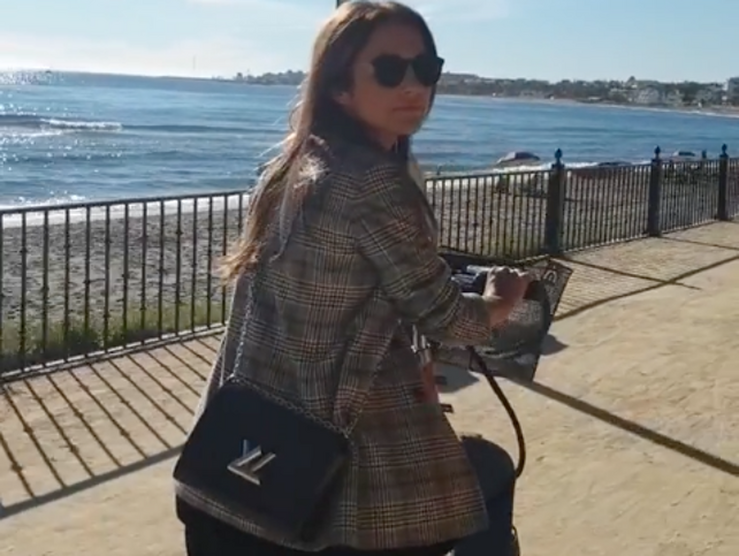 Fotos: Copia la chaqueta de cuadros de Paula Echevarría en las rebajas de Mango