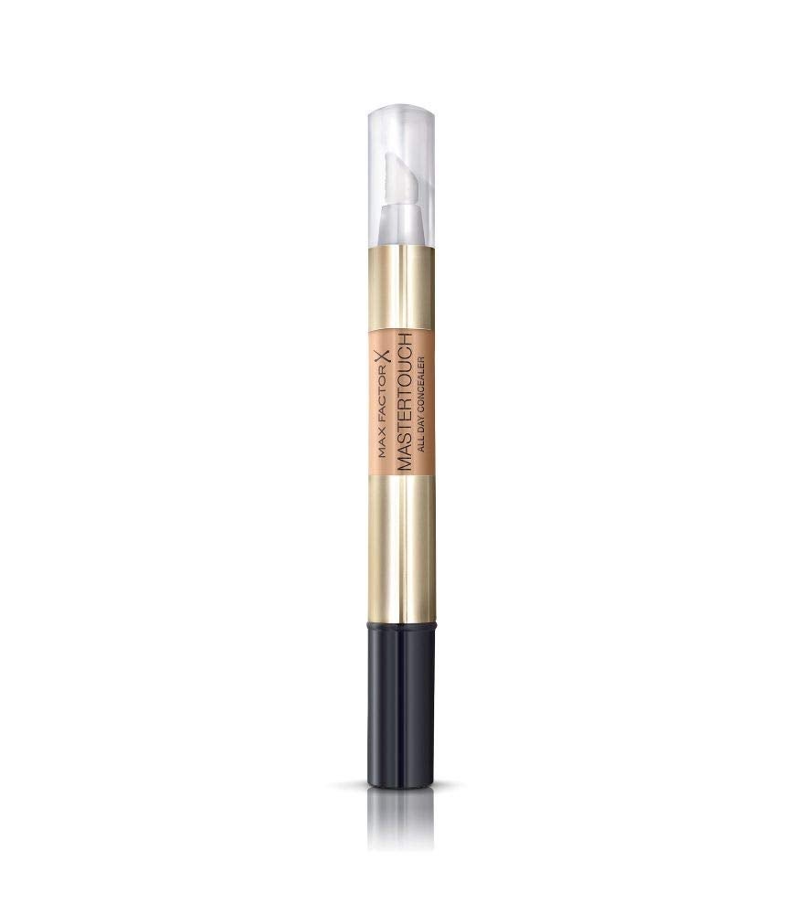 Max Factor Mastertouch Concealer es apto para todo tipo de pieles. En Amazon. (8,82 euros).