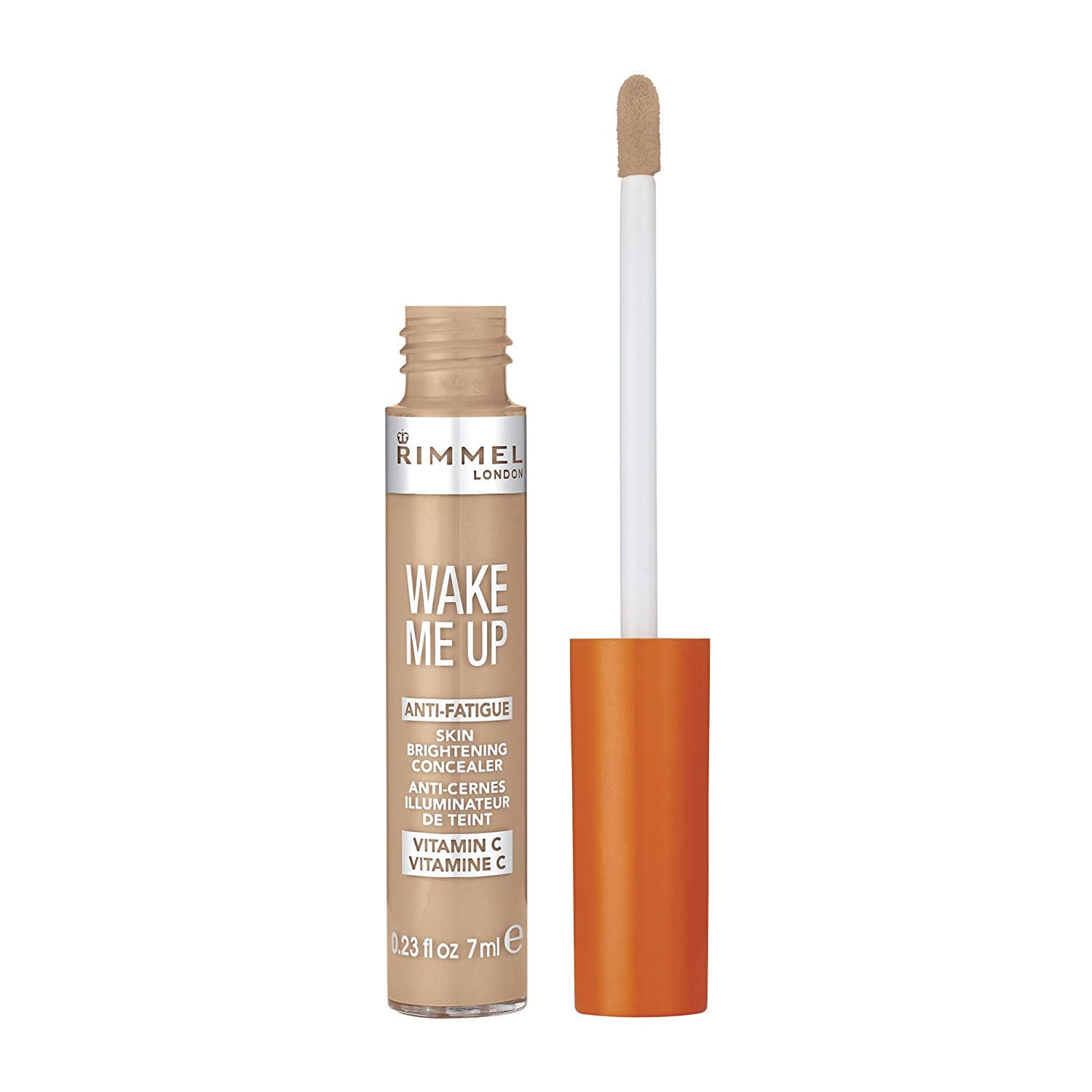 Con el Wake Me Up Corrector de Rimmel London combatirás la falta de sueño gracias a su cobertura de larga duración, a su alto contenido en vitamina C y a su efecto anti-fatiga instantáneo. En Amazon. (7,79 euros).