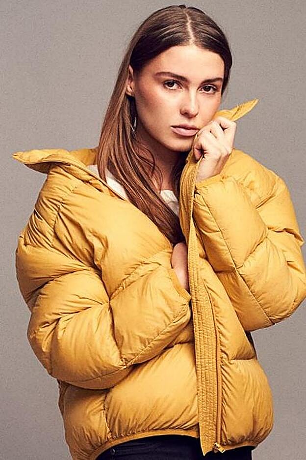 El plumífero dorado de Sparkz Copenhaguen.