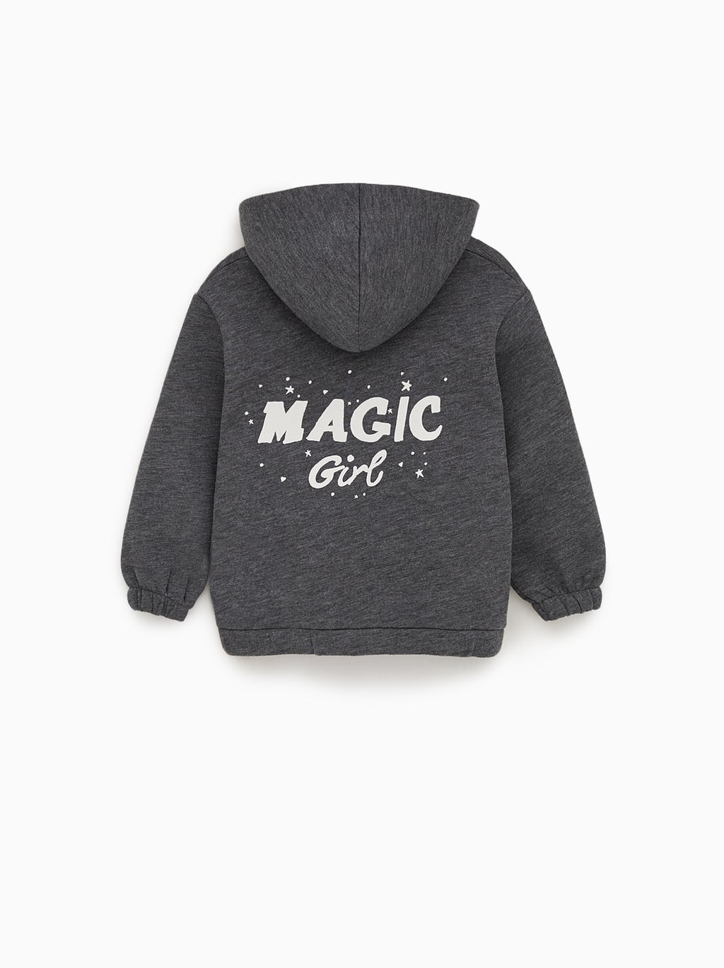 Cazadora técnica con estampado trasero de Zara Kids: 12,99 euros.