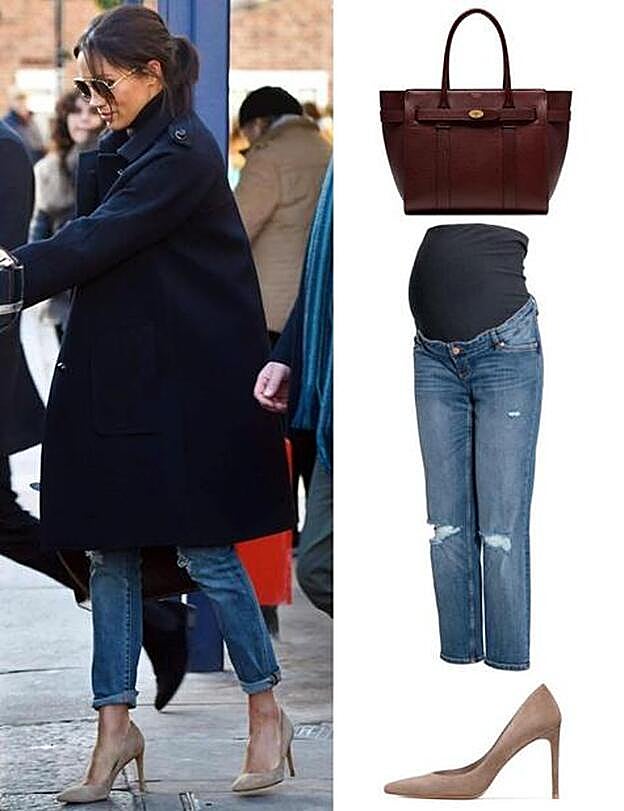 Así ha combinado Meghan Markle sus vaqueros low cost de H&M
