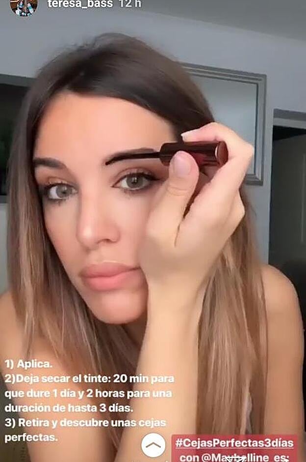 La 'influencer' ha compartido su truco de belleza a través de uno de sus 'stories' de Instagram.