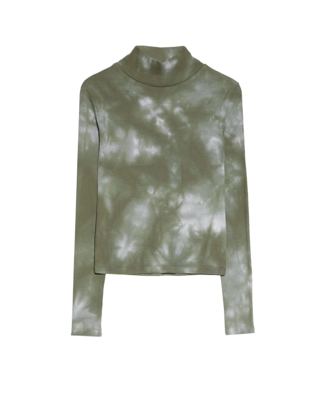 Jersey fino y ajustado tie-dye de Stradivarius. (15,99 euros).