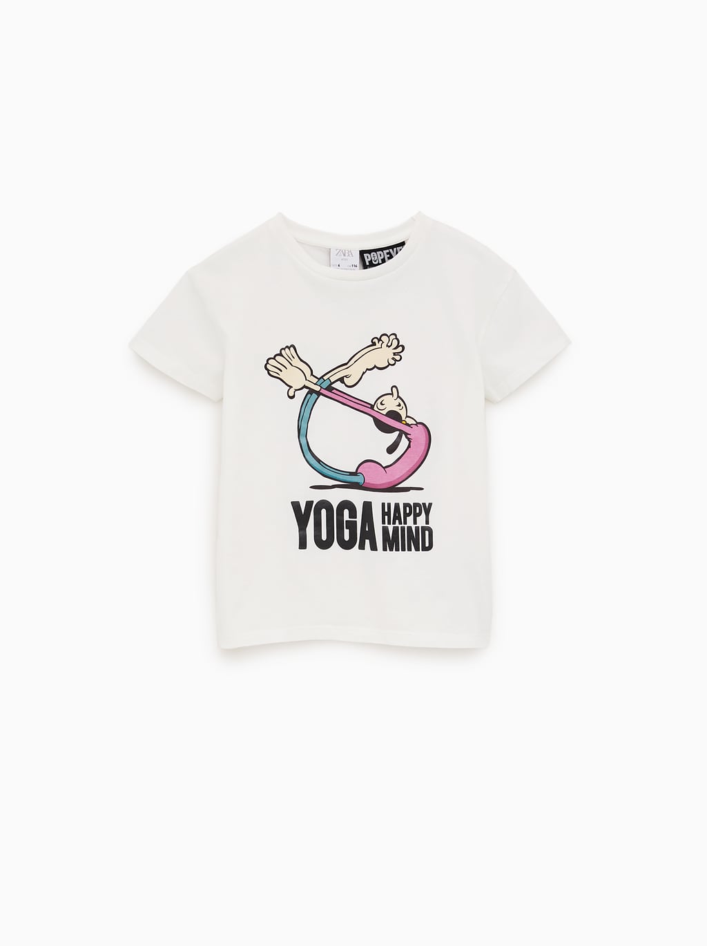 Camiseta de yoga de Zara Kids: 9,95 euros.