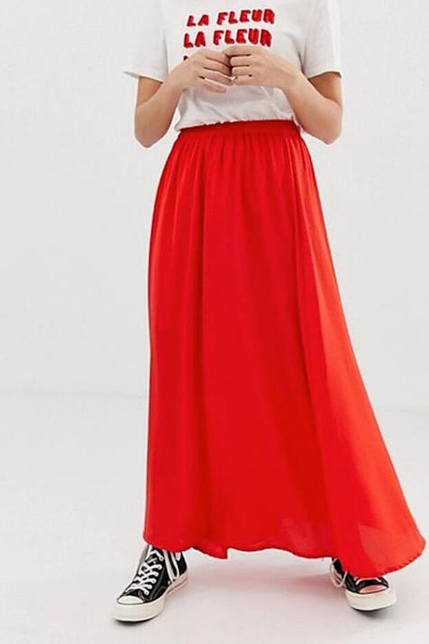 La falda de Asos que puede sustitur a la de Anna Castillo en los Goya.