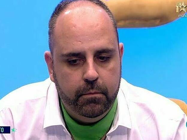 Julio Ruz en el momento de su expulsión de 'GH Dúo'.