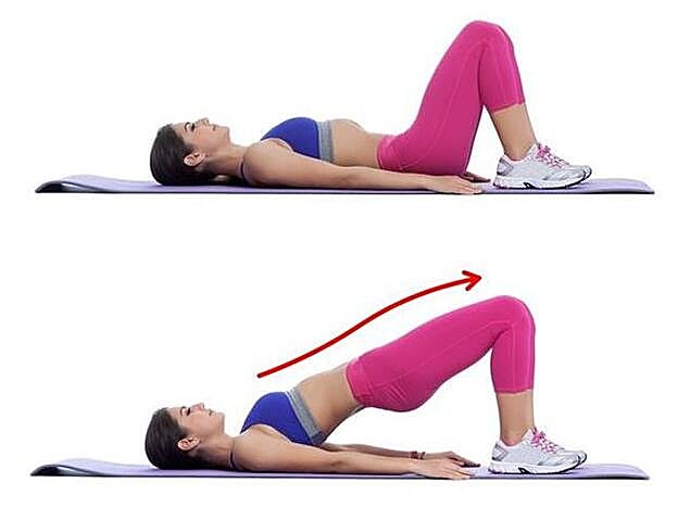 Cómo hacer el puente de glúteos