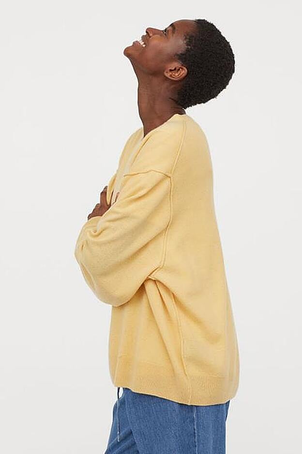 Jersey de cachemira suave de H&M.