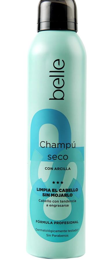 Aporta un aspecto limpio a toda la melena o al flequillo sin necesidad de agua con un resultado suave y aterciopelado. El efecto anti-grasa de la arcilla verde ayuda a mantener el cabello suelto por más tiempo sin dejar residuos tras su cepillado. (2,30 €)