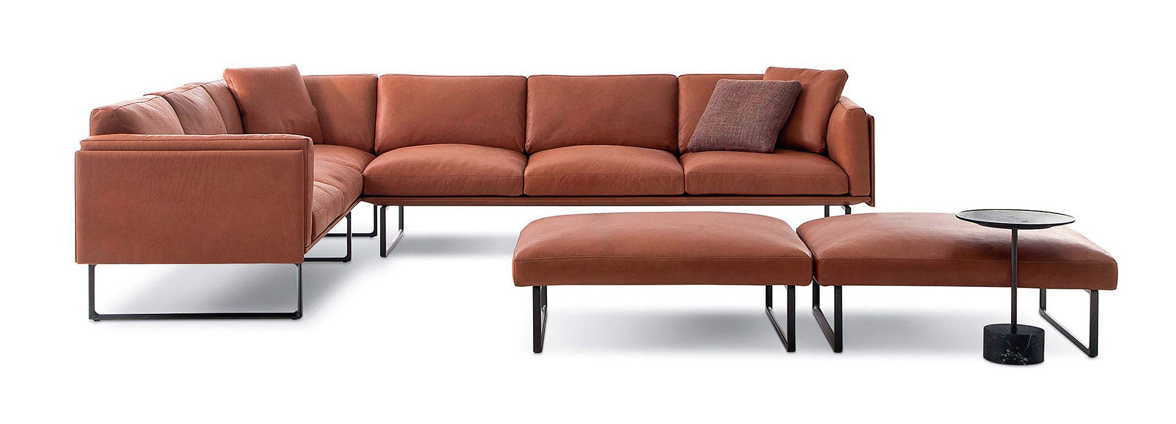 Sus líneas simples han hecho del sofá 8 un clásico. Es de 2014 y está diseñado por Piero Lissoni.