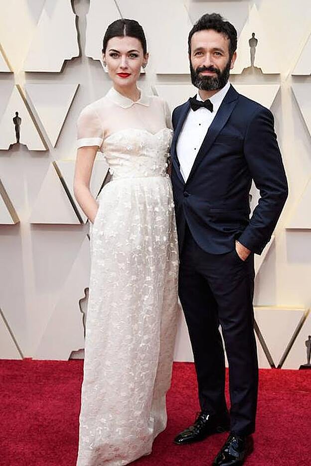 La actriz Marta Nieto y el actor y directo del cortometraje 'Madre', Rodrigo Sorogoyen