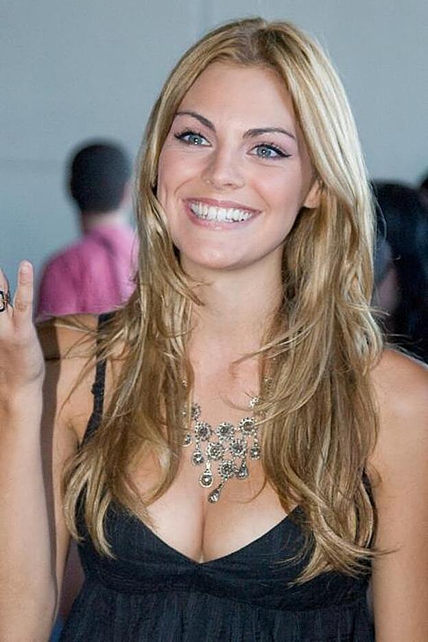 Amaia Salamanca en el año 2008.