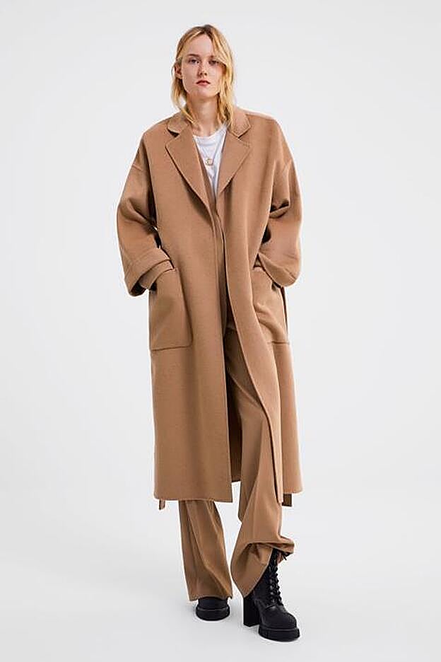 Abrigo de Zara, 99,95 euros.