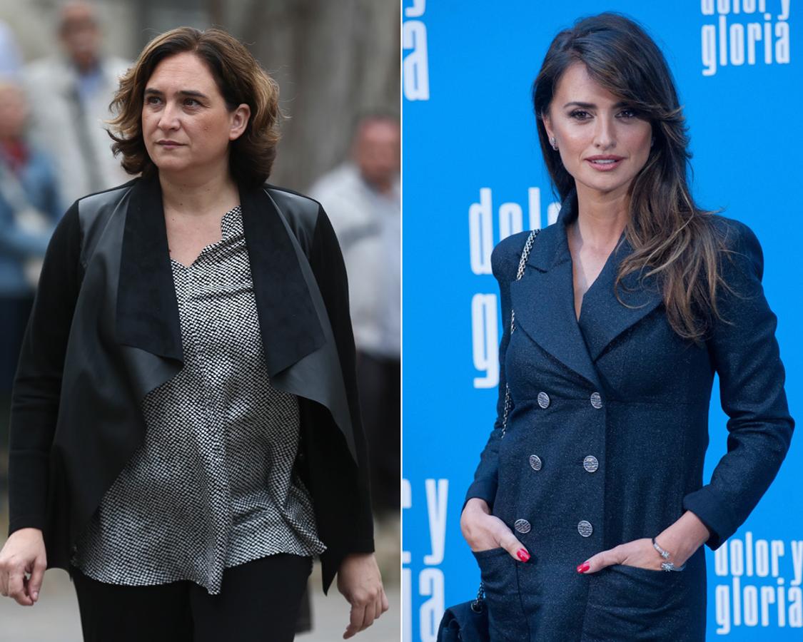 Ada Colau y Penélope Cruz nacieron en el año 1974.