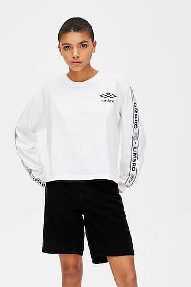Camiseta de manga larga Umbro, 20 euros.
