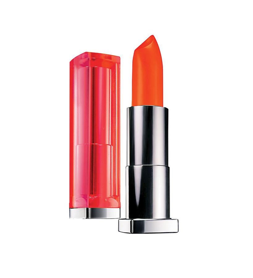 En el tono Electric Orange. Labial en barra de textura cremosa hecha con pigmentos en colores vivos que aporta un brillo vivaz de larga duración. Está formulado con un rico néctar de miel que ayuda a nutrir e hidratar los labios durante horas. (5,90 €).