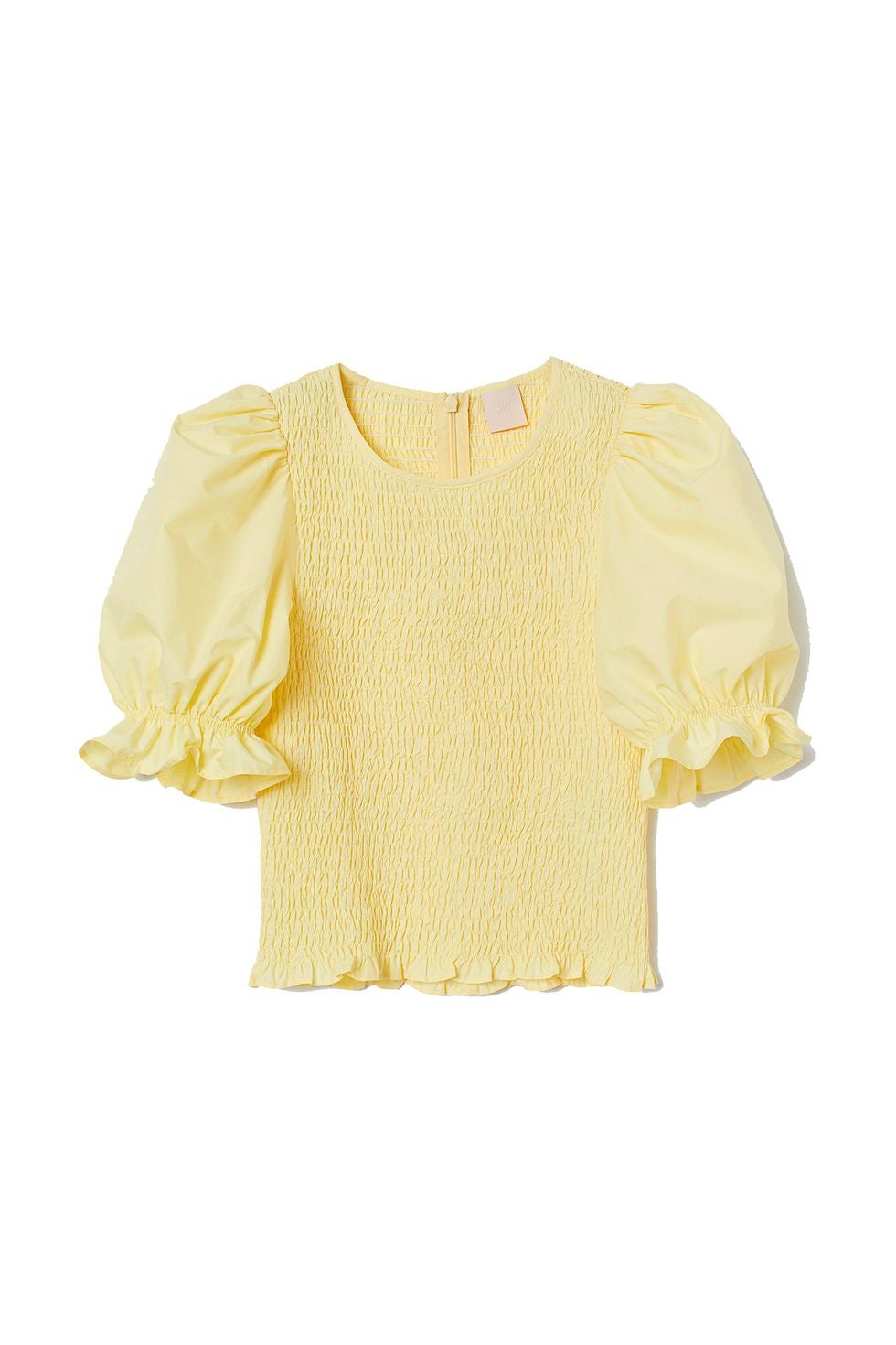 Top en color amarillo pastel de H&M: 29,99 euros.