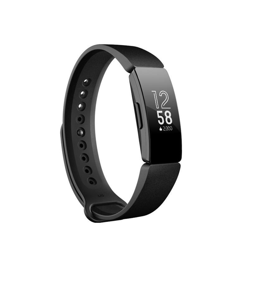 Detecta automáticamente la actividad, el ejercicio y las fases del sueño y cuenta con más de 15 modos de ejercicio basados en objetivos, GPS conectado y la función relax de respiración guiada. Su diseño es moderno y cómodo, sumergible, con pantalla táctil, notificaciones de Smartphone y hasta cinco días de duración de la batería.  Inspire HR de Fitbit  (99,95 €).