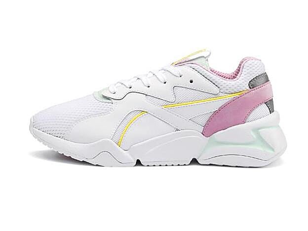 Detalle de las zapatillas Nova de Cristina Pedroche para Puma.
