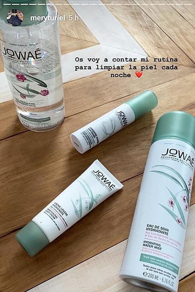 Mery Turiel ha compartido con sus seguidores de Instagram cuatro de sus imprescindibles de su rutina 'beauty'.