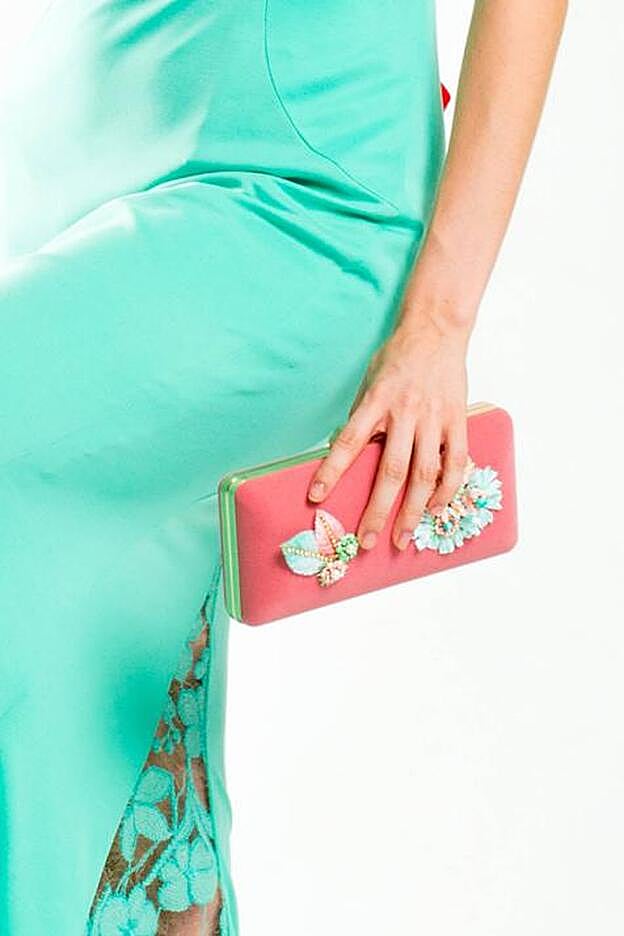 Bolso clutch Tizia (89 euros) de Gloria Velázquez