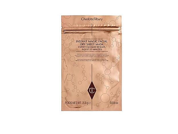 1. InstantMagicacial Dry Sheet Mask de Charlotte Tilbury (24,55 euros). Sephora.