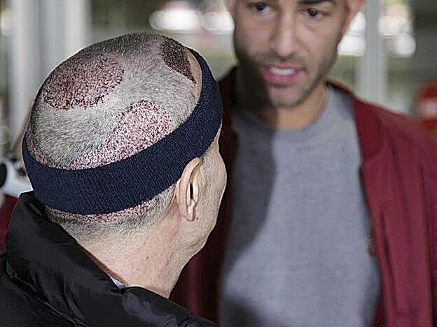 El resultado de la cabeza del Maestro Joao por detrás.