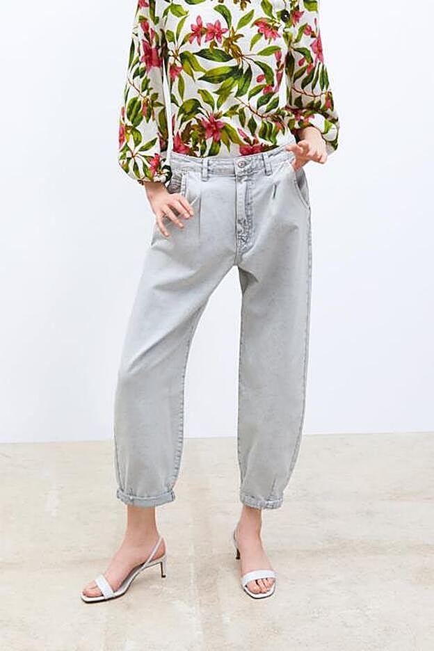 Vaqueros "slouchy" de Zara.