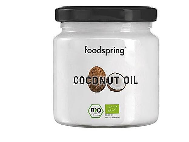 Aceite de coco 100% orgánico. (6,99 euros).