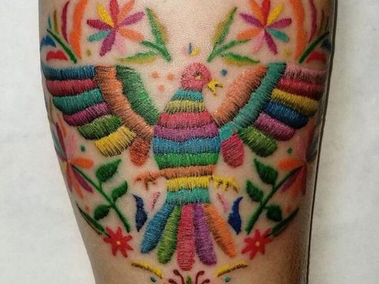 Fotos: Tatuajes bordados: la nueva tendencia de arte corporal