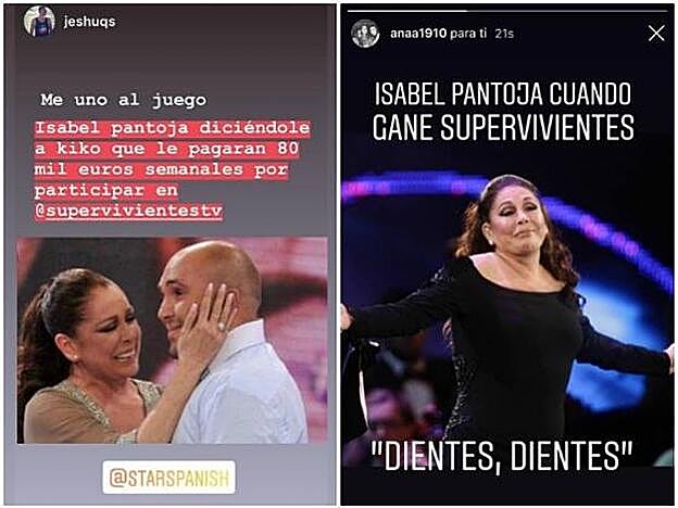 Los mejores memes de Isabel Pantoja en 'Supervivientes 2019'