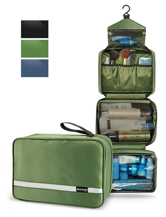 Este  neceser extensible y portátil de Amazon (10.89 euros)  es perfecto para llegar, colgar... y sentirte como en casa.