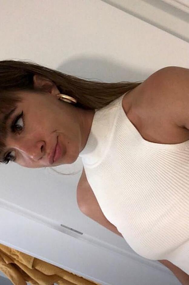 Aitana con top de Zara.