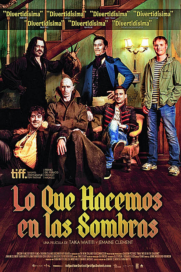 'Lo que hacemos en las sombras' es una película neozelandesa sobre vampiros.