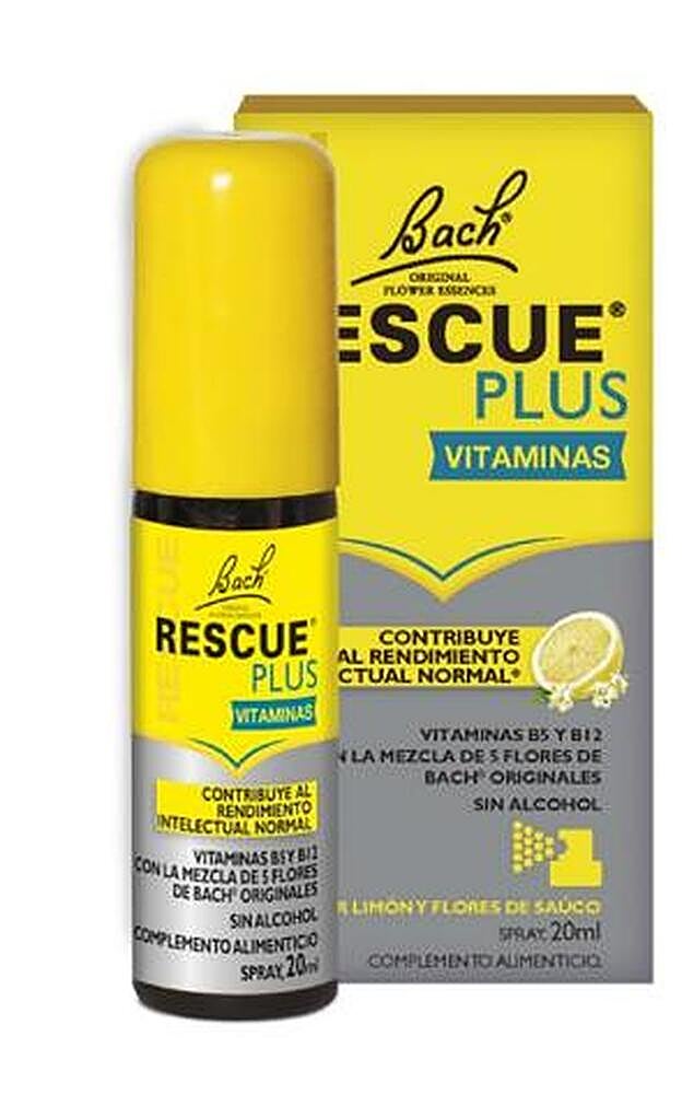 Vitaminas Rescue Plus, (19,95 euros).