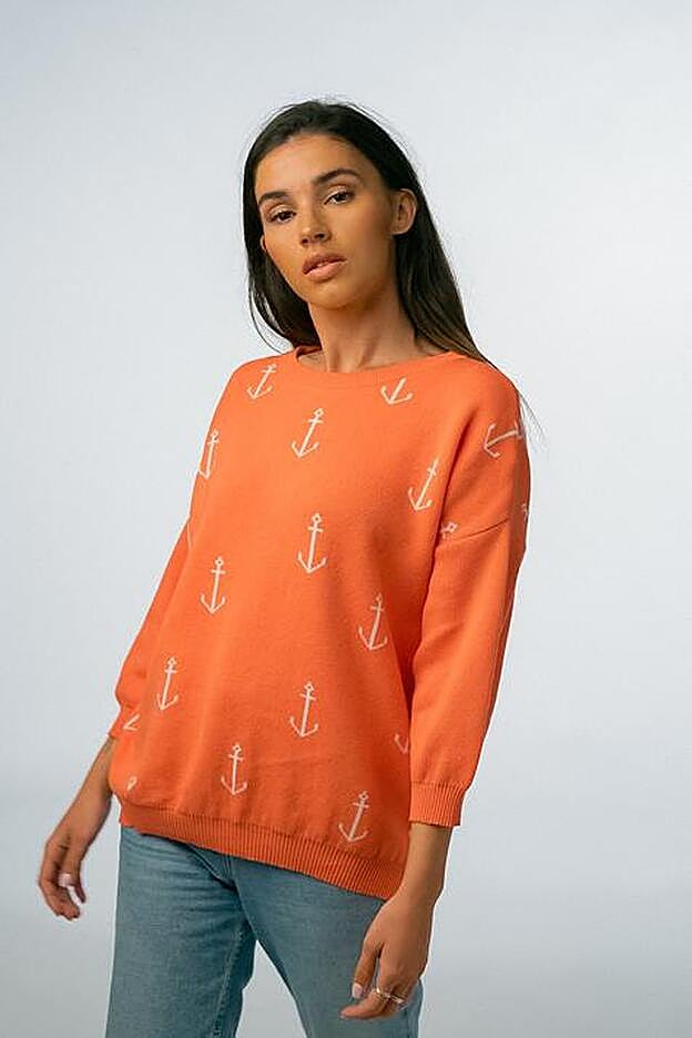 Jersey anchor colar, 85 euros.