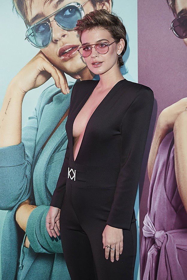 Laura Escanes en la presentación de la colección Jellyfish, de Multiópticas.