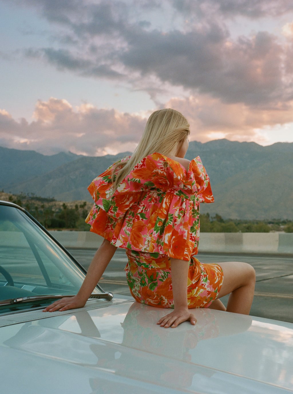 Cuerpo estampado edición limitada: 22,95 euros. Falda estampada con flores y cinturón: 25,95 euros. Todo de Zara.