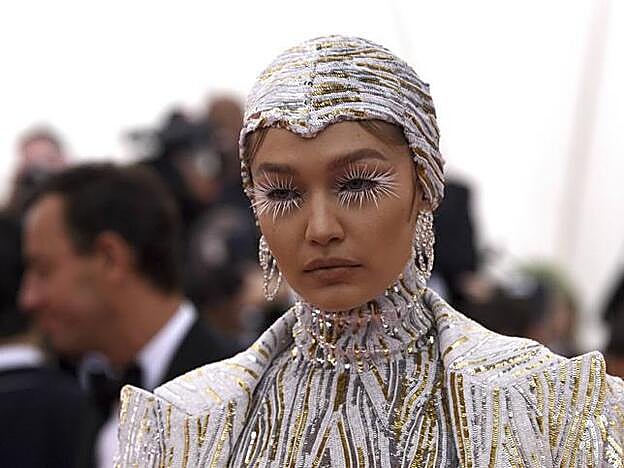 Gigi Hadid en la gala del MET
