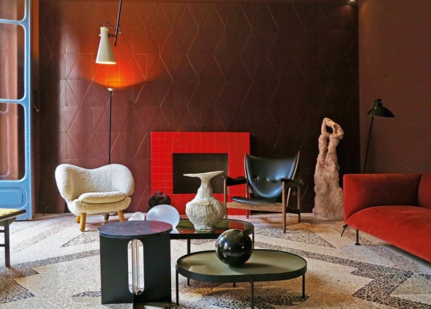 En el Salón del Mueble de Milán, H+O sacó de contexto los azulejos de File Under Pop.