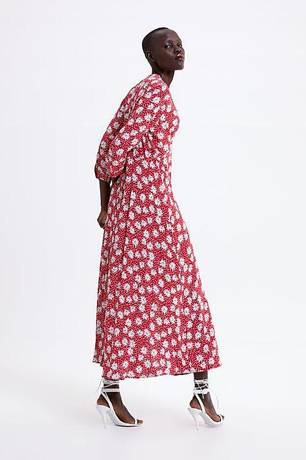 Vestido de Zara (39,95 eruos).