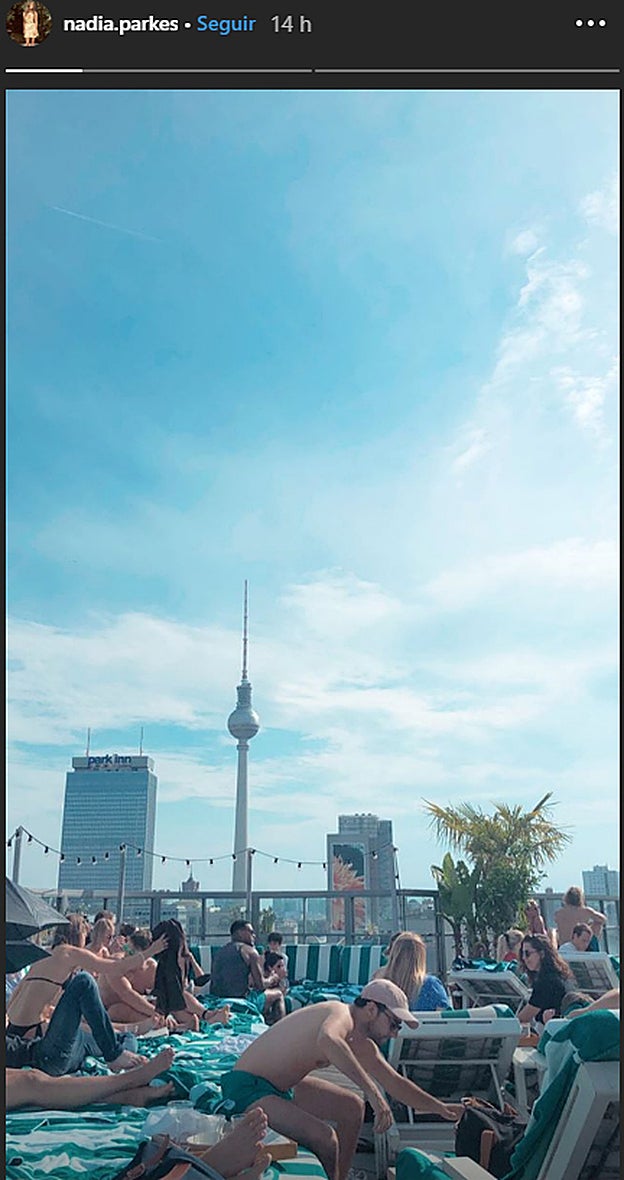 Nadia Parks comparte las vistas en sus redes sociales.