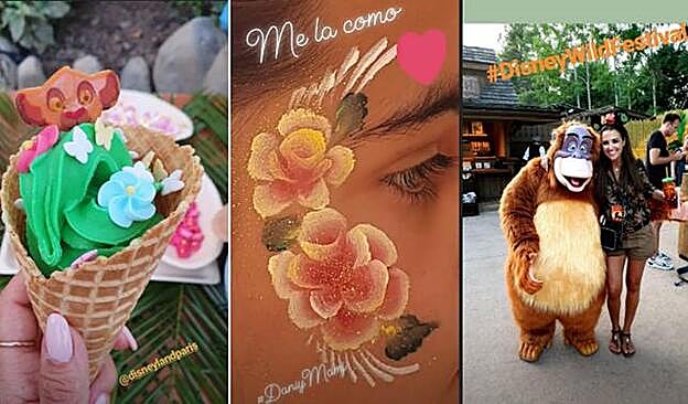 Algunos de los momentos compartidos por Paula Echevarría.