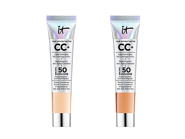 CC+ Cream con SPF 50, disponible en dos tonos, de IT Cosmetics para Douglas (37 €/u).