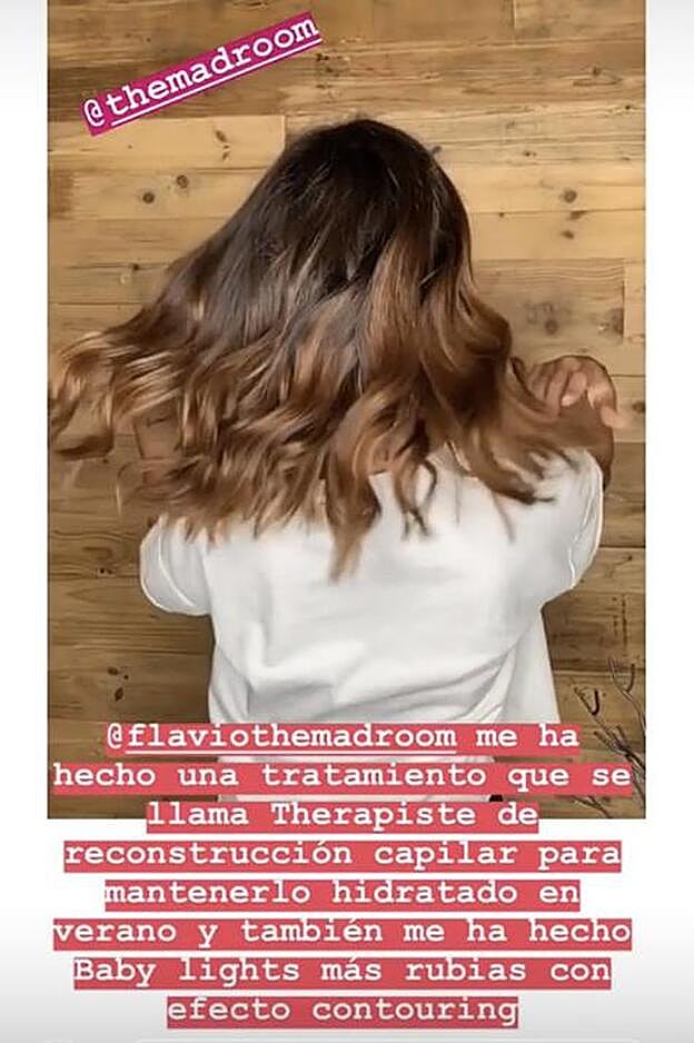 El cambio de look de Mery Turiel.