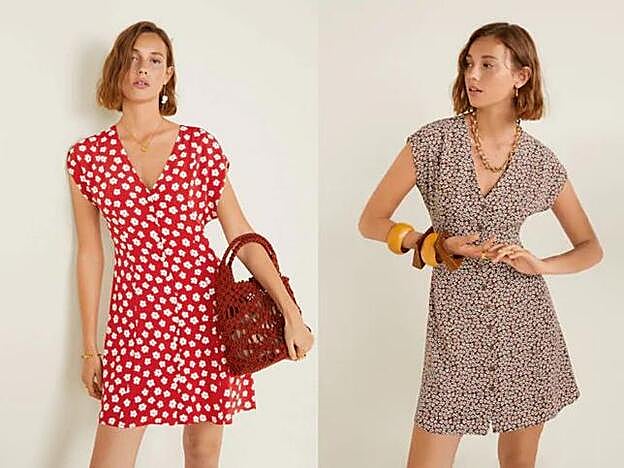 Rocío Osorno escogió un vestido de Mango de nueva colección.