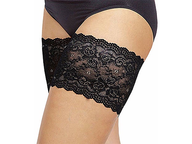 Bandas elásticas antirozaduras para el muslo Bandelettes de Amazon (16 €/ aprox).